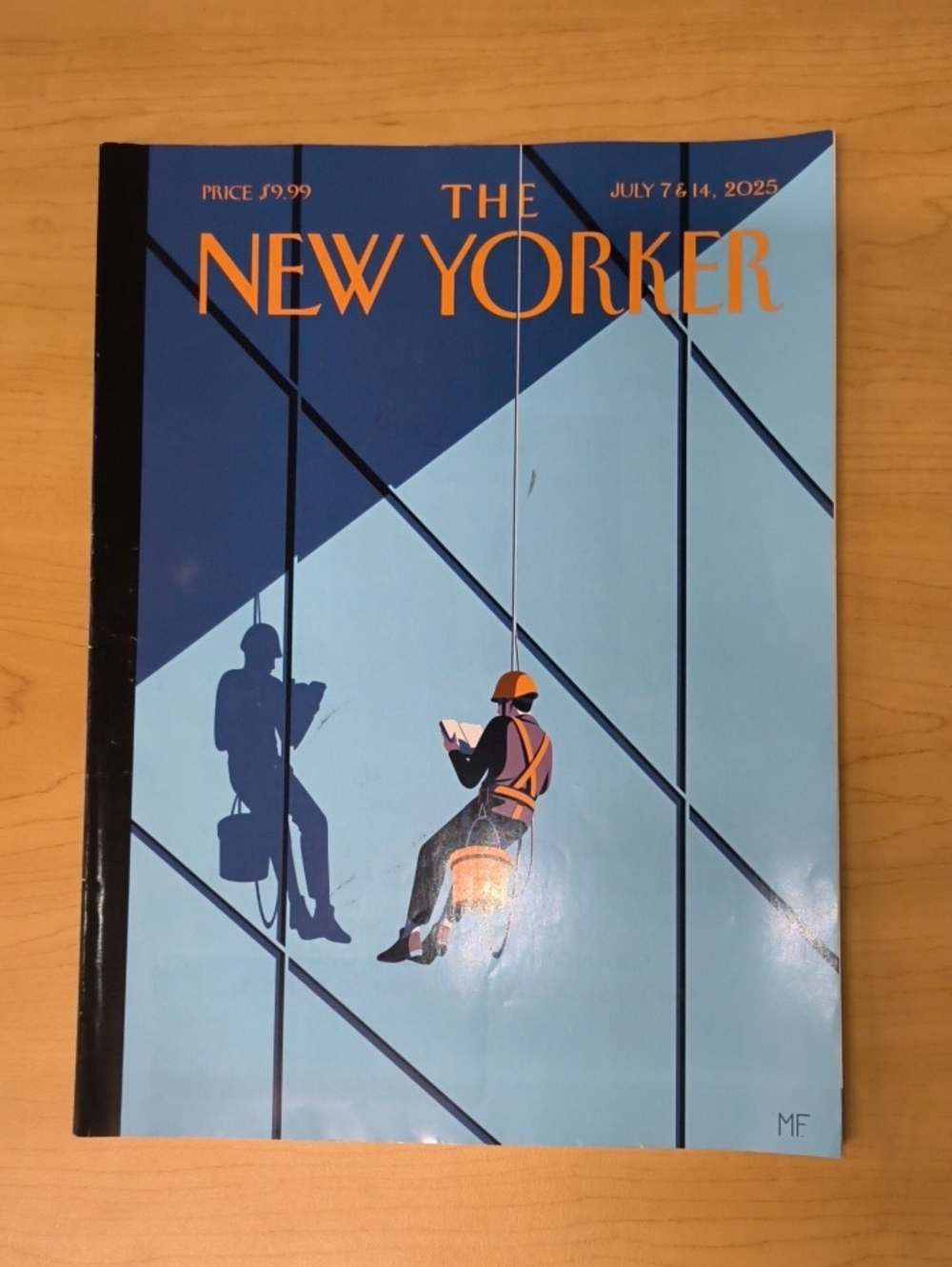 The New Yorker Magazine Malika Favre’s “Literary Heights”:July 7&14, 2025